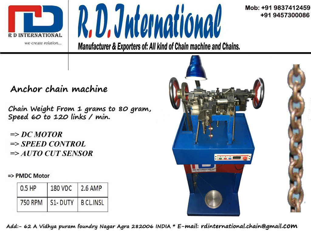 Anchor Chain Making Machine Suppliers