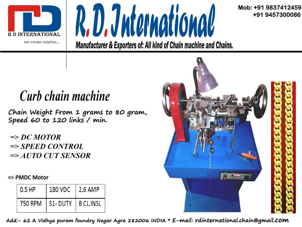 Curb Chain Making Machine Suppliers