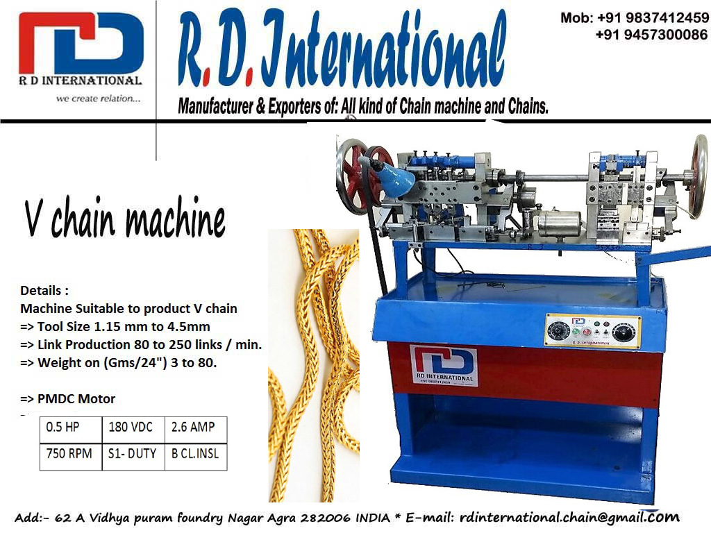 V Chain Making Machine Manufacturers